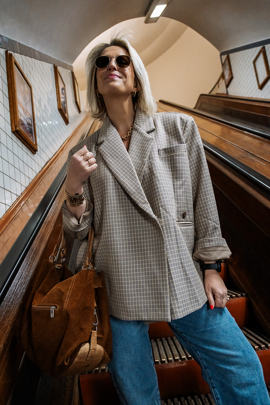 Lena blazer beige