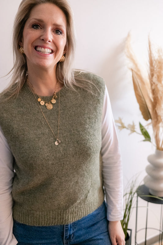 Elana debardeur groen