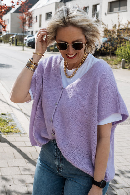 Vivianne cardigan Lila