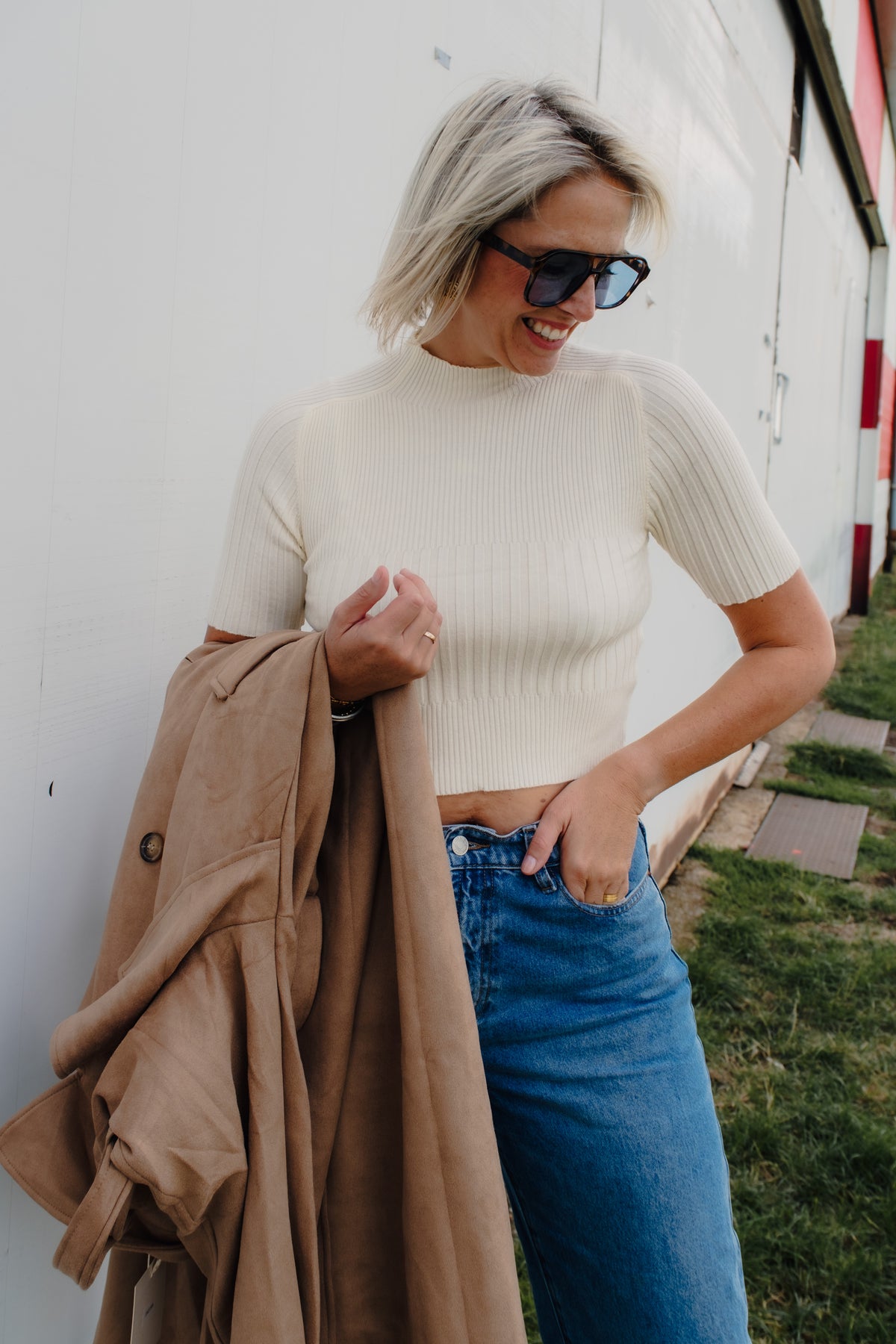 Hazel shirt ecru