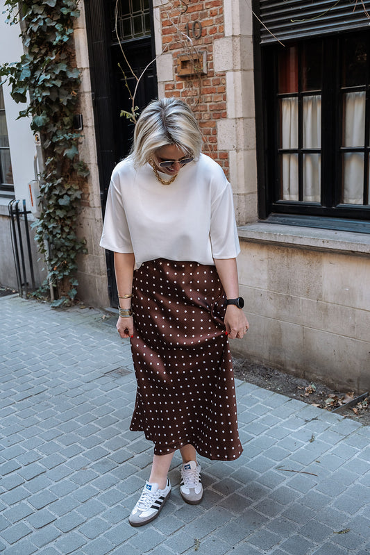 Layla skirt bruin