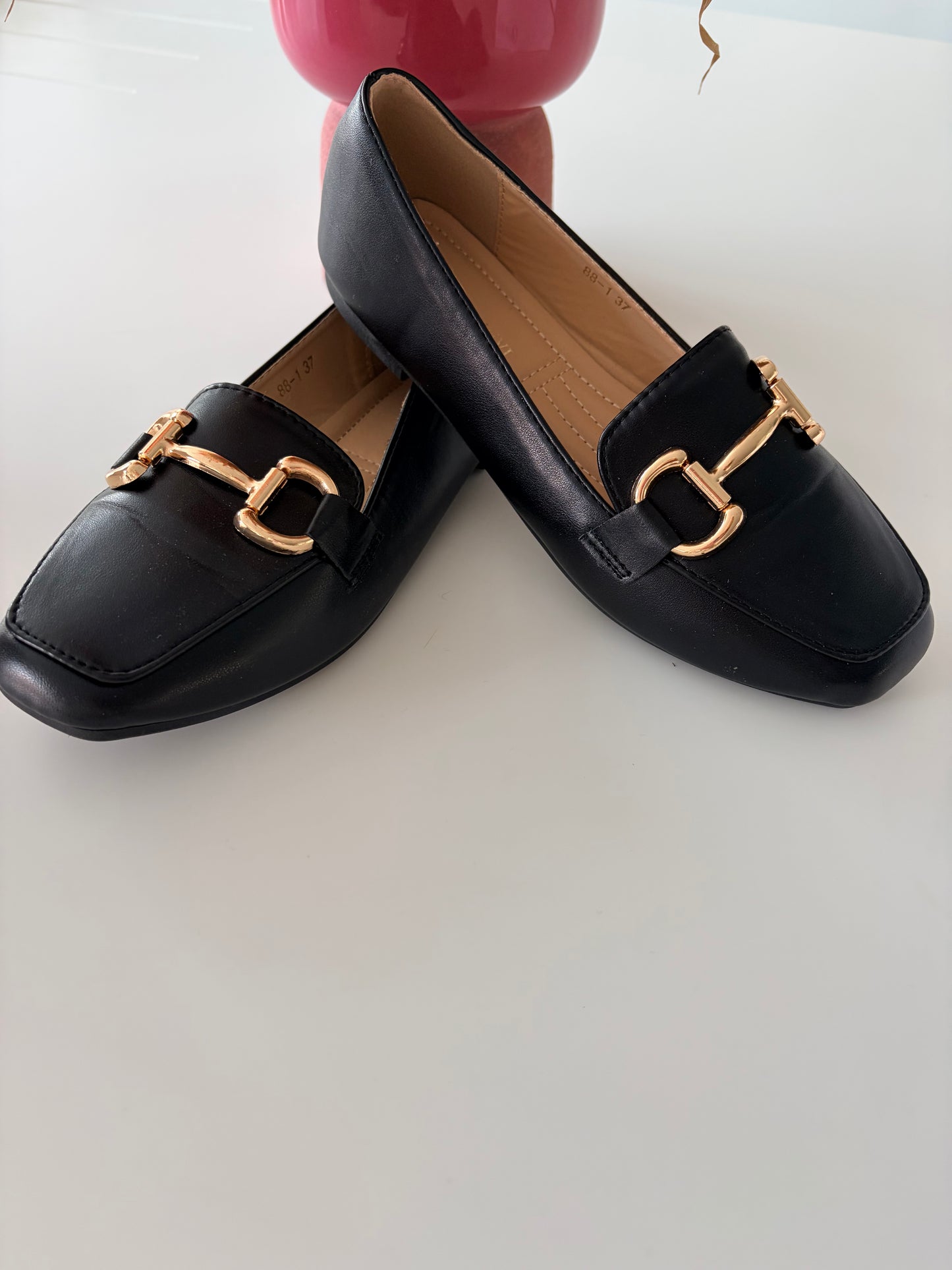 Loafers zwart