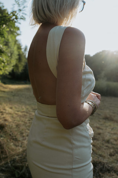 Dotty dress