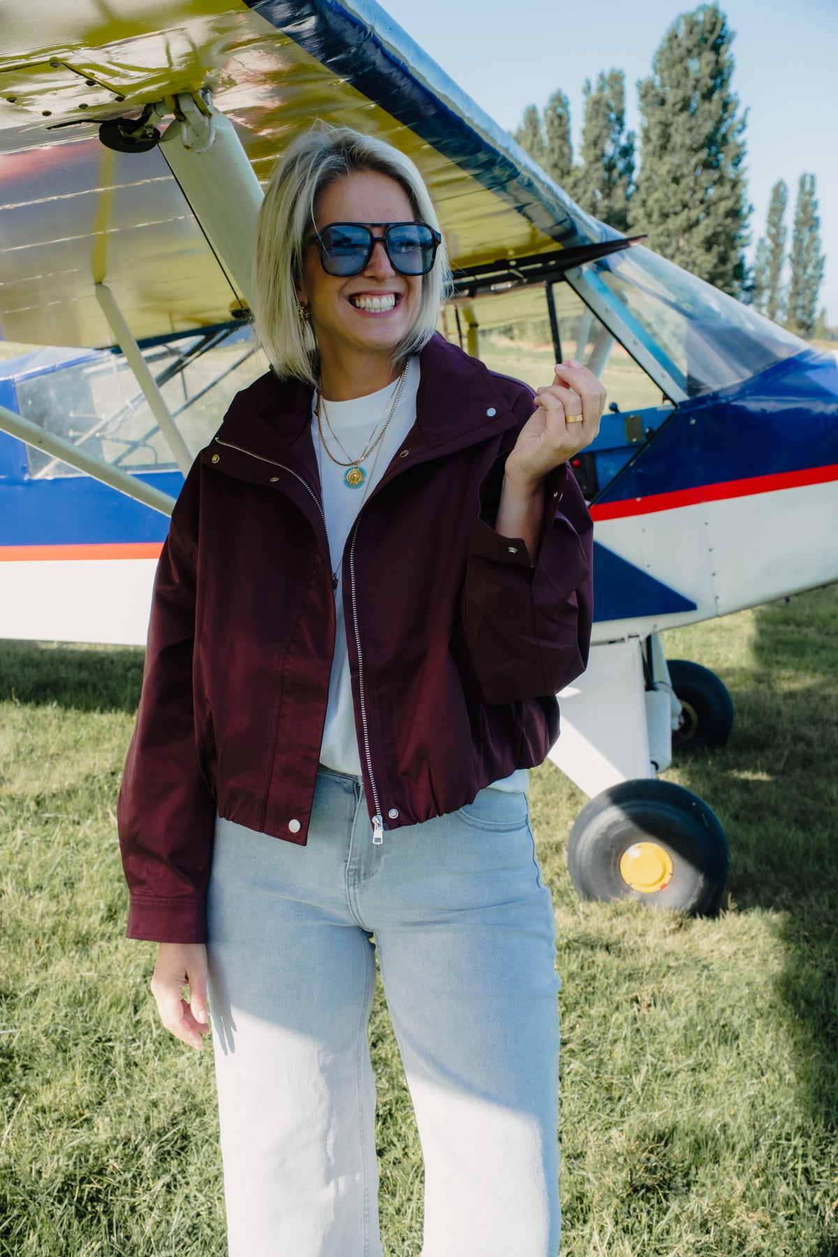 Nina jacket Bordeaux