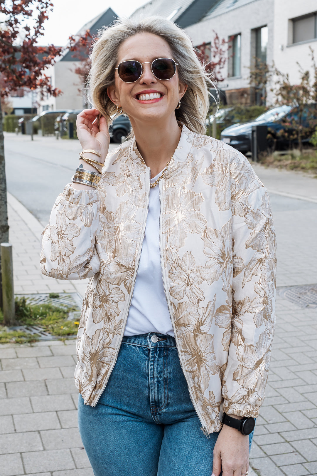 Florentina vest goud
