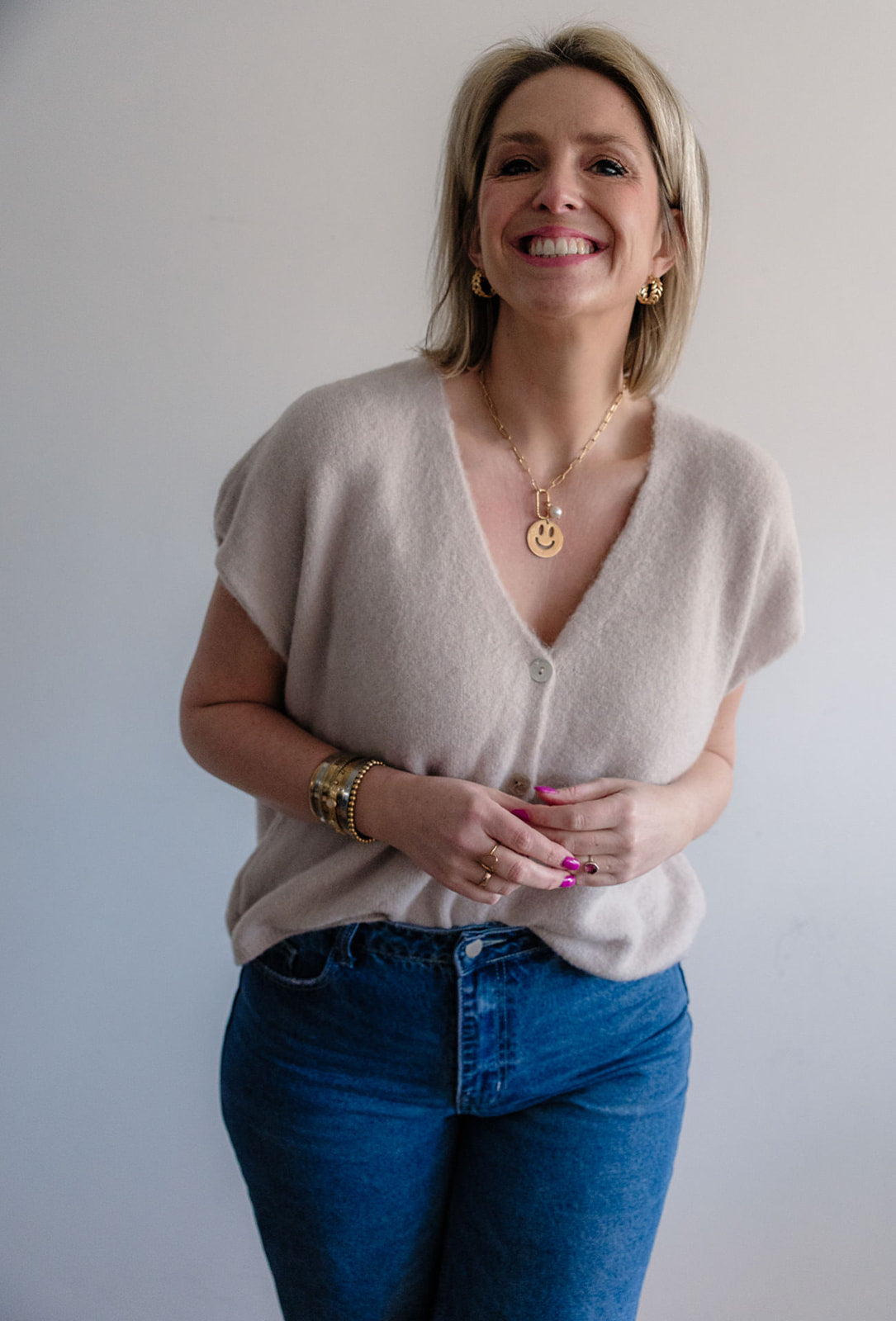 Elin cardigan beige