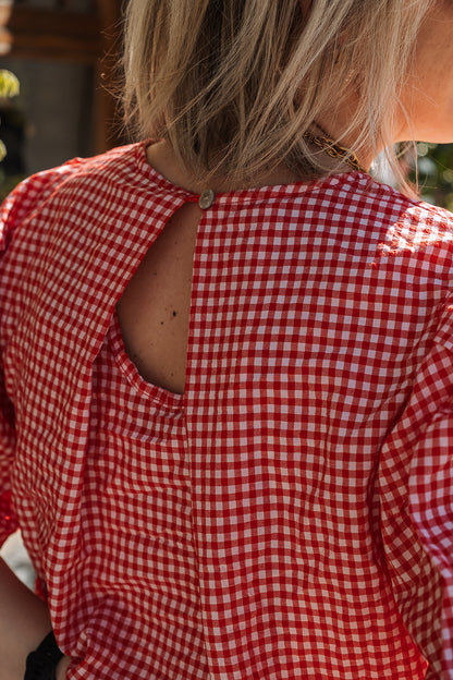 Rosaline blouse rood