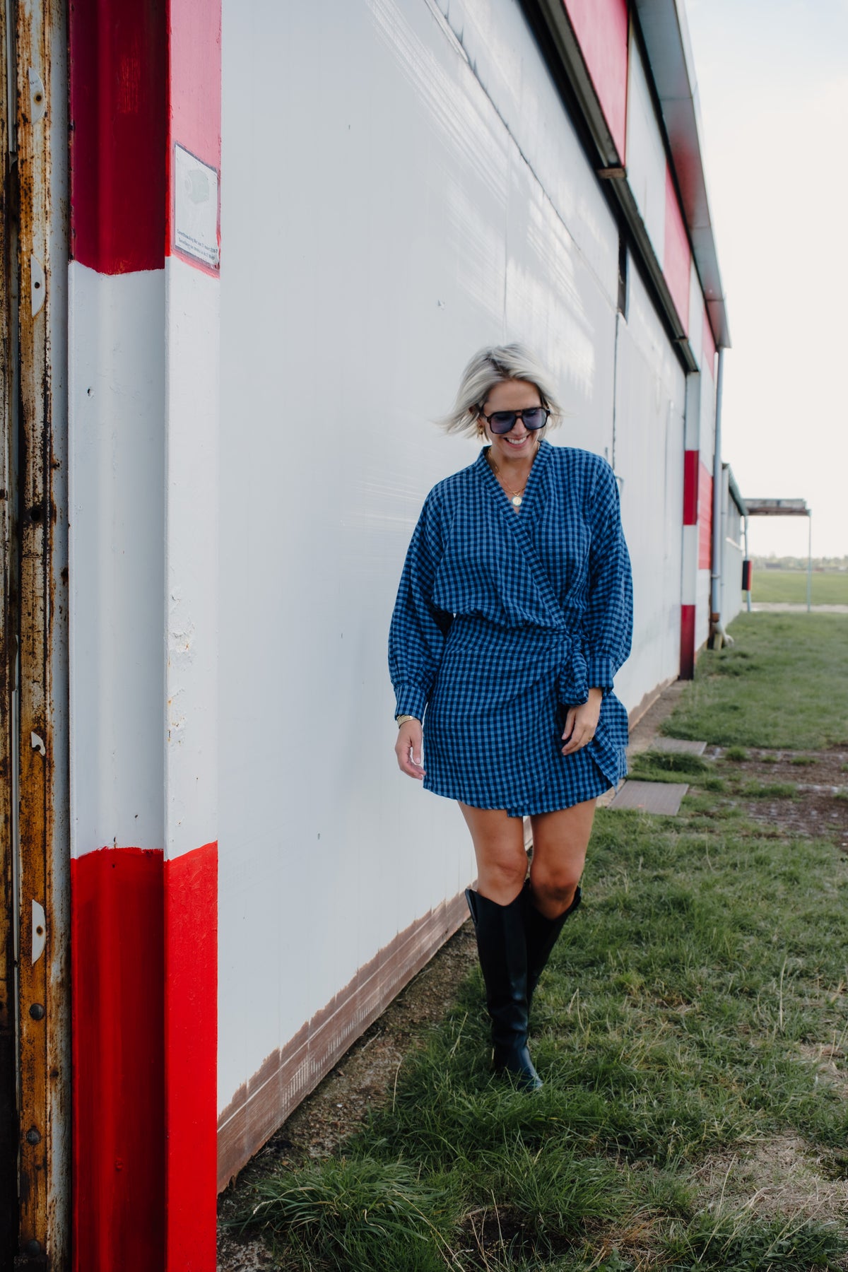 Pip dress blauw