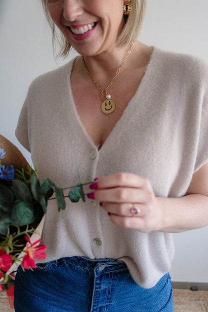 Elin cardigan beige