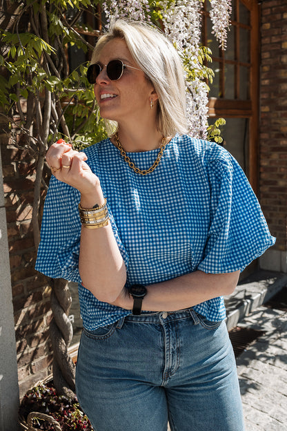 Rosaline blouse blauw