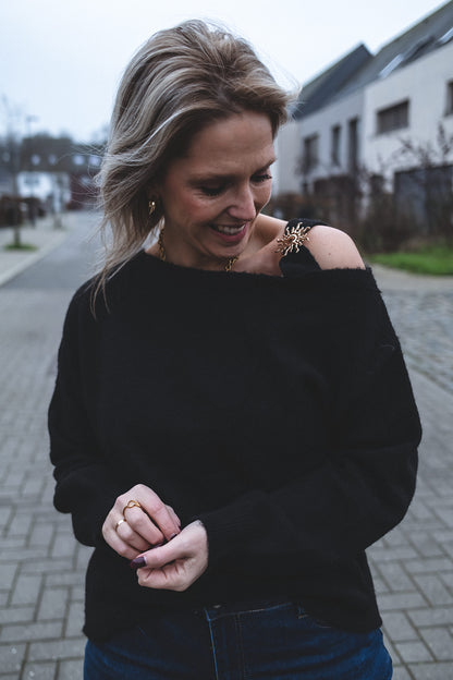 Sanne trui zwart