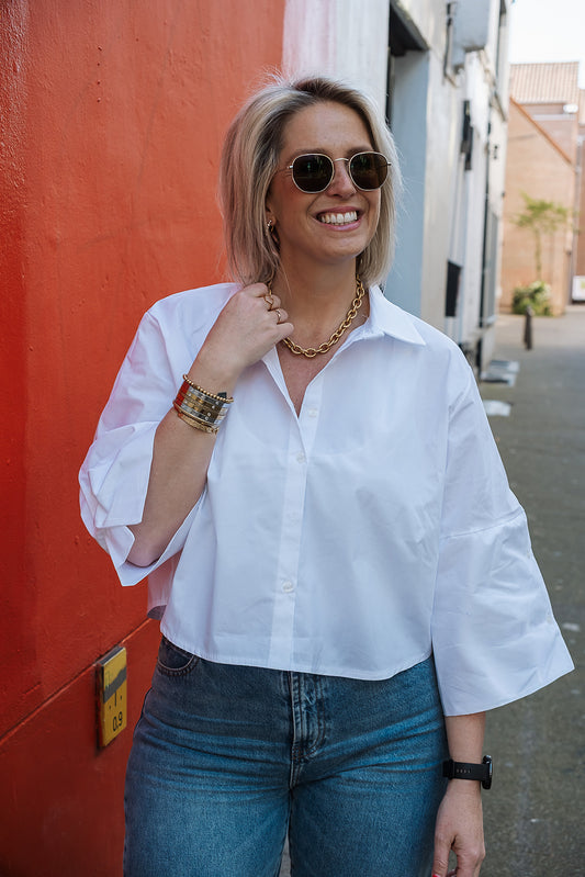 Monique blouse wit