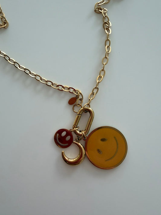 Smile & Moon ketting