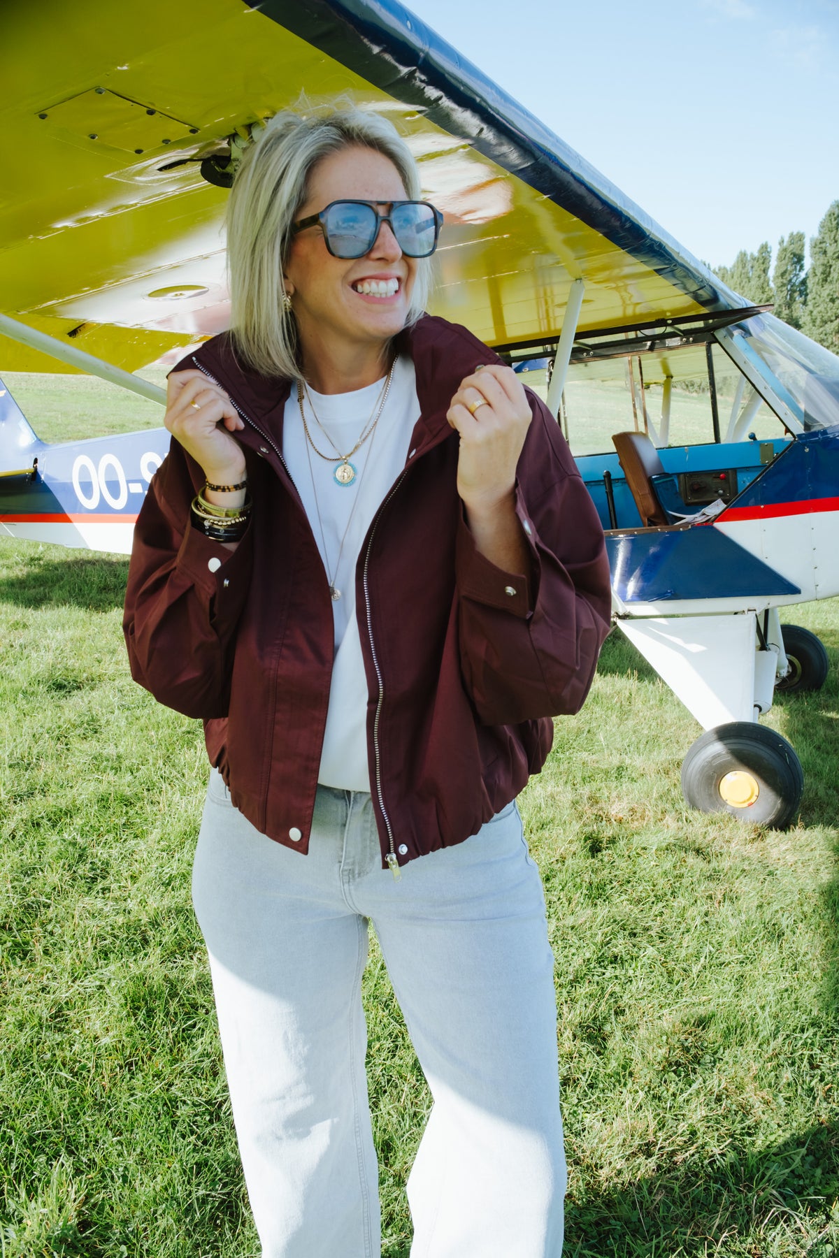 Nina jacket Bordeaux