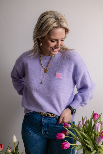 Noor trui Lila