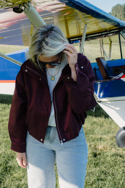 Nina jacket Bordeaux