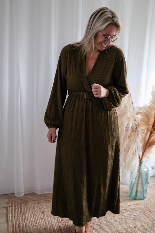 Mona jurk groen